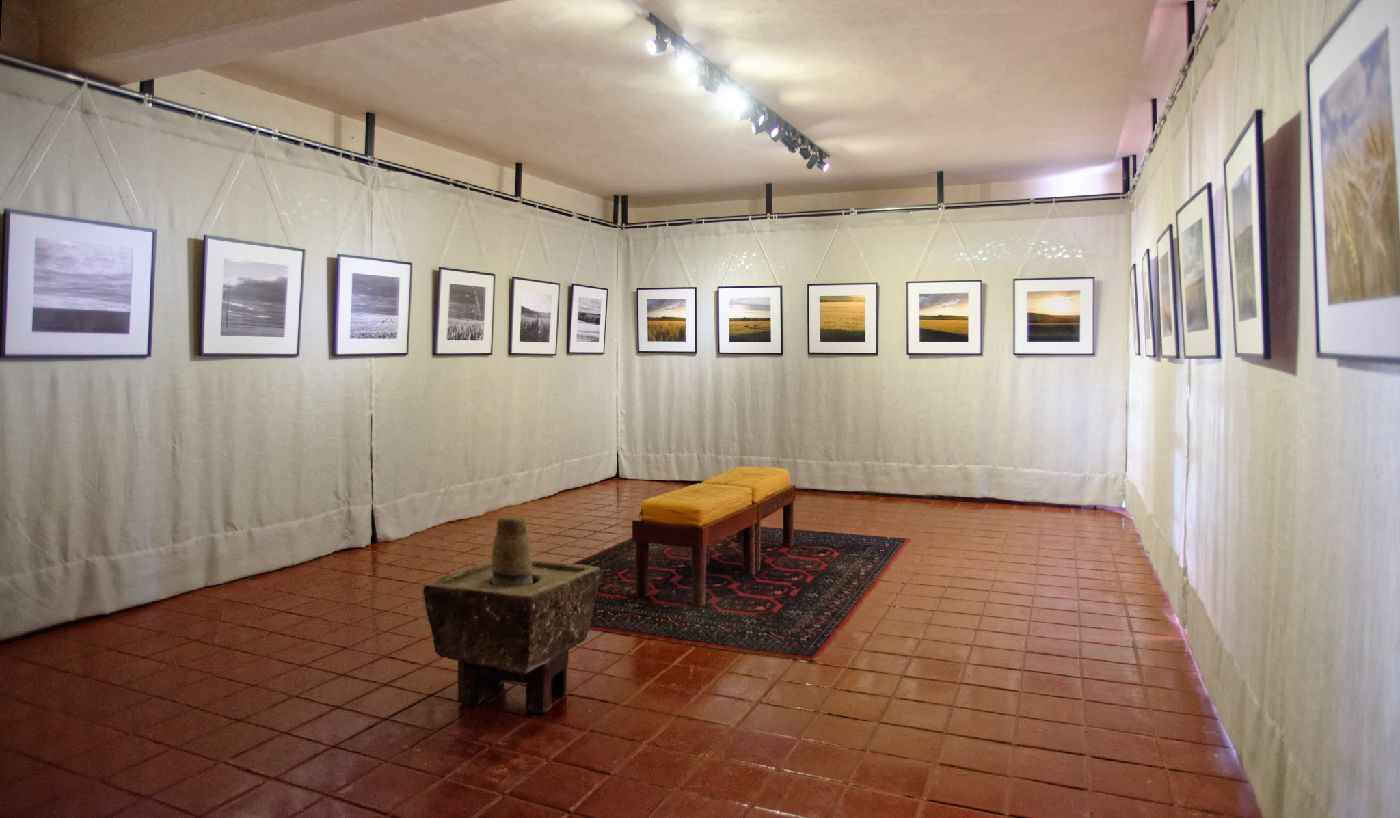 Suriyakantha walawwa, 18th-century house in Kandy &mdash; aerial view of the courtyard